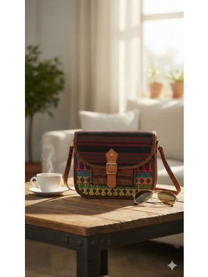 Karma Shop Circle Pers Çanta