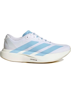 adidas Adizero Evo Sl Kadın Beyaz Koşu Ayakkabısı.-