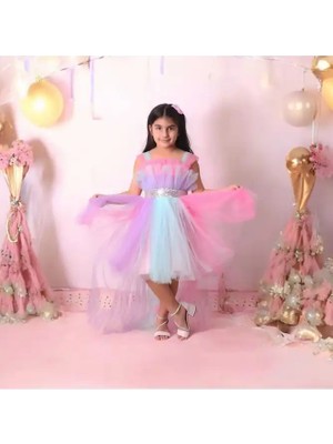 Ahsenim Bebe Renkli Kuyruklu Abiye