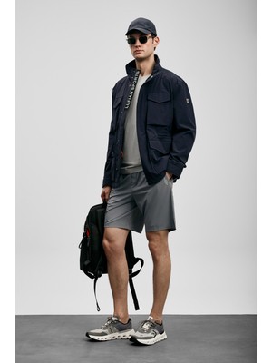 Lufian Aıron Erkek Spor Şort Lacivert