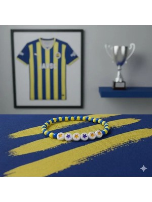 Karma Shop Takım Taraftar Temalı Ahşap Bileklik Yıldızlı