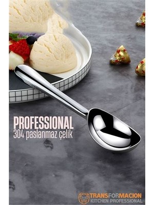 Hsnet Dondurma Kaşığı - Dondurma Porsiyon Kaşığı Kurabiye Köfte Helva Porsiyonlama