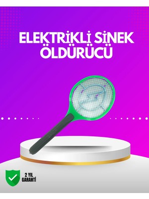 Iç Dış Mekan Elektrikli Sinek Öldürücü | Hafif Ergonomik Tasarım