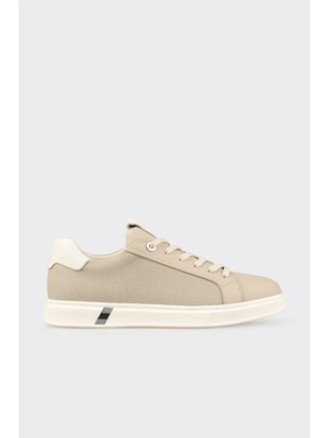 Elle Gri Deri Erkek Spor Ayakkabı