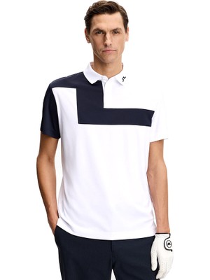 J.lindeberg Rody Polo Erkek T-Shirt Beyaz 154680000