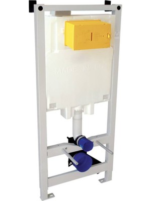 Ideal Standard - Diamante Mekanik Çift Kademeli Gömme Rezervuar Alçıpana Uygun Buton Dahil -  W6999-91TK