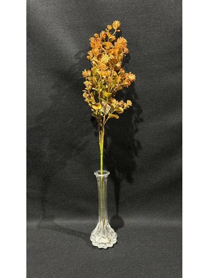 Greeneye Home Yapay Karışık Yeşillik Dal Turuncu 75 cm