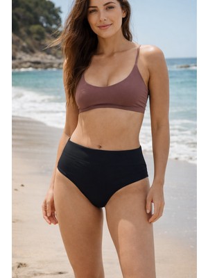Libella İç Giyim Regl Dönemine Özel Yeni Nesil Süper Emici & Konforlu Mayo Bikini Altı Yüksek Bel Regl Mayosu