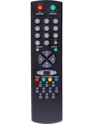 2040 Siyah L Serisi Tv Kumandası