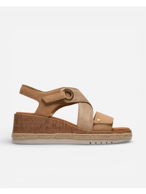 Clarks Kidiki Sun Beige Combi Kadın Bej Sandalet 26185953