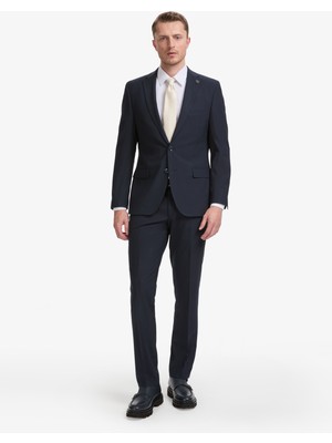 Pierre Cardin Erkek Lacivert Slim Fit Takım Elbise 50325155-VR033