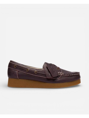 Clarks Wallabeeevosea Dark Brown Lea Kadın Kahverengi Günlük Ayakkabı 26186598