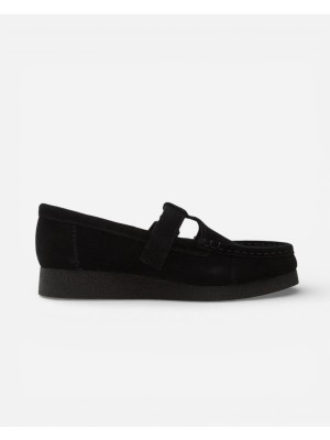 Clarks Wallabeeevobar Black Sde Kadın Siyah Günlük Ayakkabı 26183153