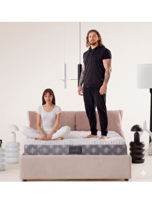Magniflex Dolce Vita Dual 10 Ortopedik Memory Foam Yatak | Çiftler İçin Dual Core Konfor | Made in Italy