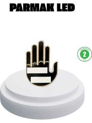 Pazarcan 176 LED Amber Renkli El Hareketiyle Edilen Motosiklet Dönüş Sinyali