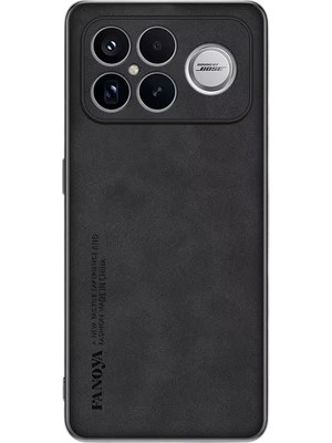 Microcase Xiaomi Redmi K90 Pro Max Için Luxury Leather Series Deri Desenli Plastik Koruma Kılıf - AL8125