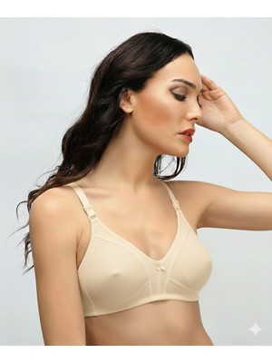 Ebru Toparlayıcı Desteksiz Penye Sütyen 1001