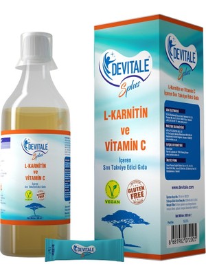 Devialet Devitale Splus L-Karnitin & Vitamin C İçeren Sıvı Takviye Edici Gıda 500 ml