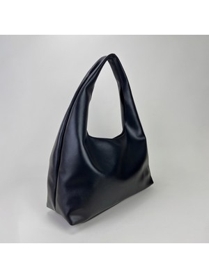 Madame Minimalist | Deri Görünümlü | Hobo Omuz Çantası