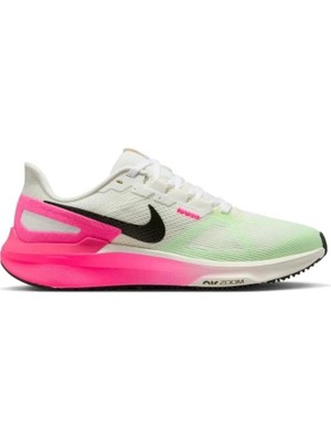 Nike Women's Air Zoom Structure 25 'sail Hyper Pink' Pembe Kadın Koşu Ayakkabısı