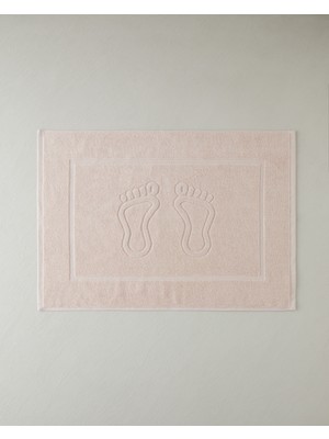 English Home Soft Step Pamuk Ayak Havlusu 50X70 cm Pudra