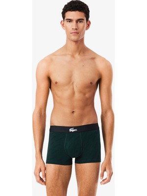 Lacoste Erkek 3'lü Renkli Boxer 5H1288 1ı5