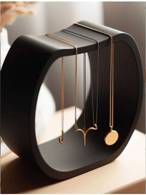 Lotus Home Minimal Kolye Standı – Modern Takı Organizer & Masa Üstü Aksesuar Standı