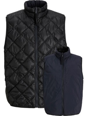 Jack & Jones Jprccjake Kapitone Erkek  Siyah Yelek