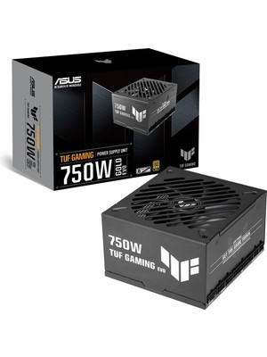 Asus Tuf Gamıng 750W Gold Evo Psu (80 Plus & Cybenetıcs Gold, Full Modüler, Atx 3.1, Pcıe 5.1, 12V-2X6 Kablo, 8 Yıl Garanti, Askeri Sınıf Bileşenler)