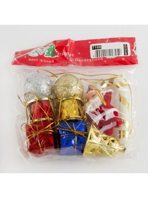 LTG Nova 9 Adet Karışık Yılbaşı Ağaç Süsü