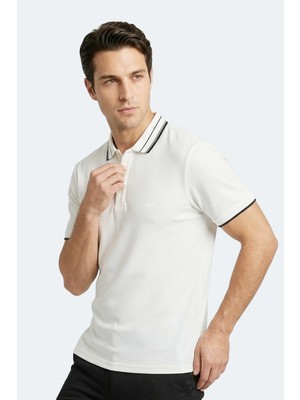 Slazenger Zınovıa Erkek  Beyaz Tişört