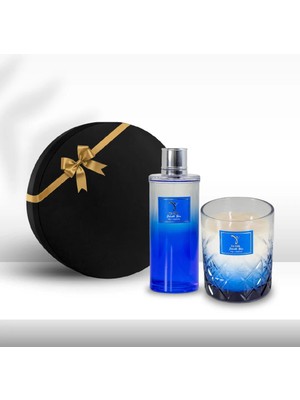 Delicate Blue 300GR Mum & Delicate Blue Kolonya 250ML Hediye Seti