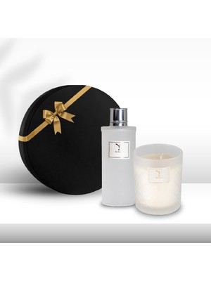 Delicate White 300GR Mum & Delicate White Kolonya 250ML Hediye Seti