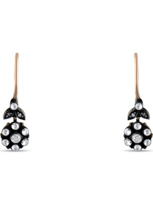 Lial Diamond 0.22 Karat Pırlanta Küpe ,doğal Pırlanta, Sertifikalı Mücevher