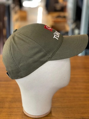 Hamze Türkiye Bayrak Nakışlı Unisex Pamuklu Cap Şapka