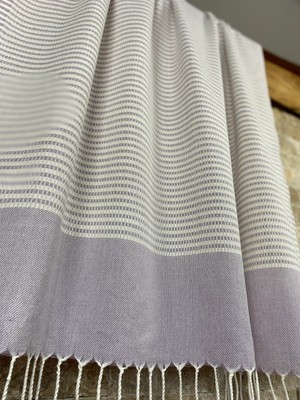 Bohemania Organik Bambu Lila 90X190 Peştemal