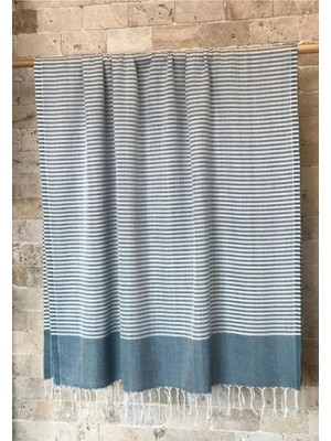 Bohemania Organik Bambu Mavi 90X190 Peştemal