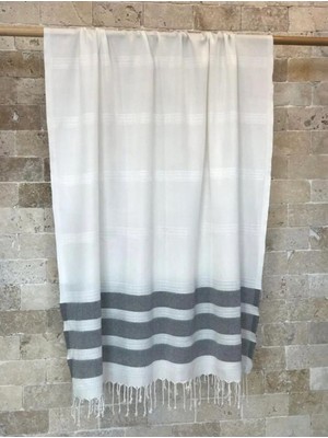 Bohemania Organik Siyah 90X190 Bambu Peştemal