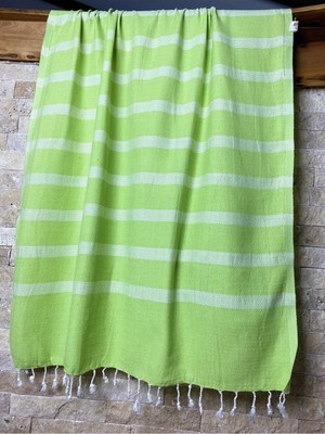 Bohemania Kleopatra Pamuklu Mint Yeşili 90X190 Peştemal