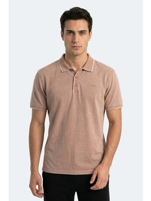 Slazenger Zale Erkek  Bej Tişört