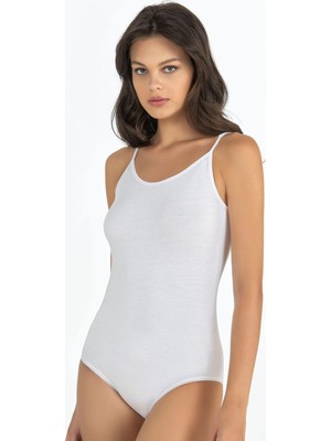Fabony Modal Ince Askılı Çıtçıtlı Body 1180