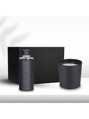 Deri Aly Siyah Mum 500GR & Deri Aly Siyah Kolonya 250ML Hediye Seti