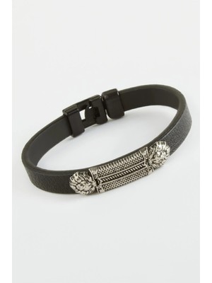 LTG Nova Aslan Kaliteli Suni Deri Bileklik