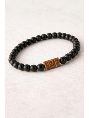 LTG Nova Oval Bambu Ahşap Bileklik 8 mm