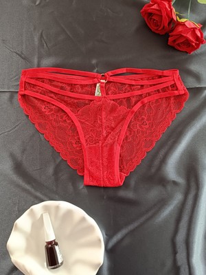 Zena Underwear April Ön Halka Detaylı Bel Lastik Şerit Detaylı Kadın Iç Giyim Külot
