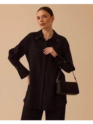 Seçil 1008 Taş Detaylı Gömlek  #26#