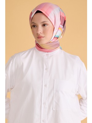 Belli Pembe Sport Pembe Eşarp 2502
