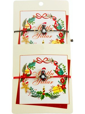 LTG Nova 2026 Yılbaşı Cam Ip Bilekliği