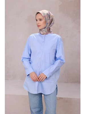 Belli Etnik Desen Ipek Eşarp 4202D (Twıll) Bej - 33