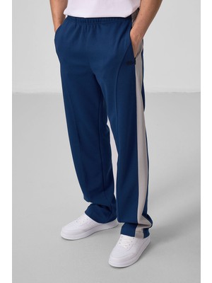 Tommy Life Parlament-Taş Yüzeyi Dokulu Standart Fit Palazzo Erkek Pantolon - 82171